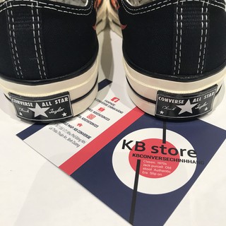 Giày Converse 1970s lửa đen cổ thấp
