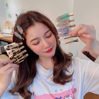 Korean style sweet hair clip girl elegant women's edge fashion hair pins