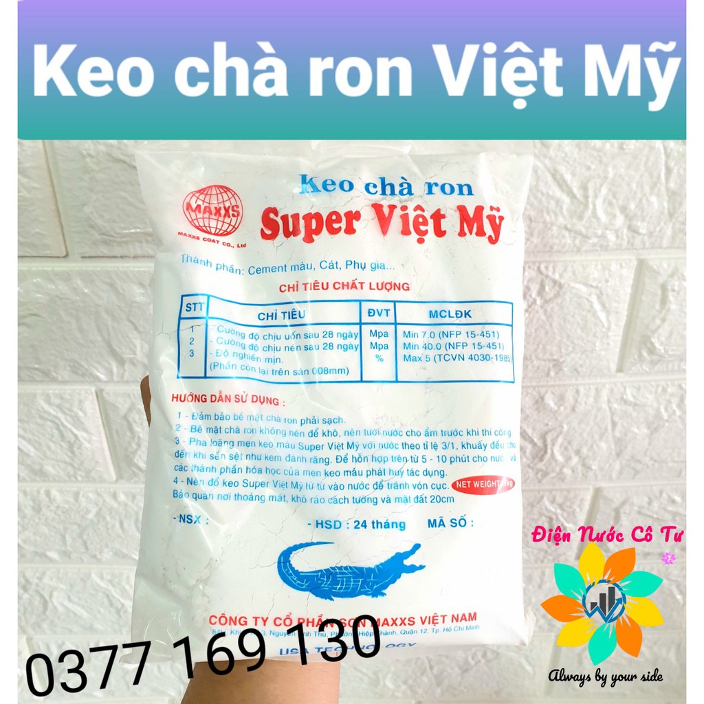 Keo chà ron bột chà ron Việt Mỹ