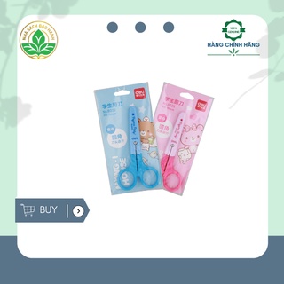 Kéo Học Sinh Deli an toàn cho trẻ | Nhà Sách Đạo Hạnh