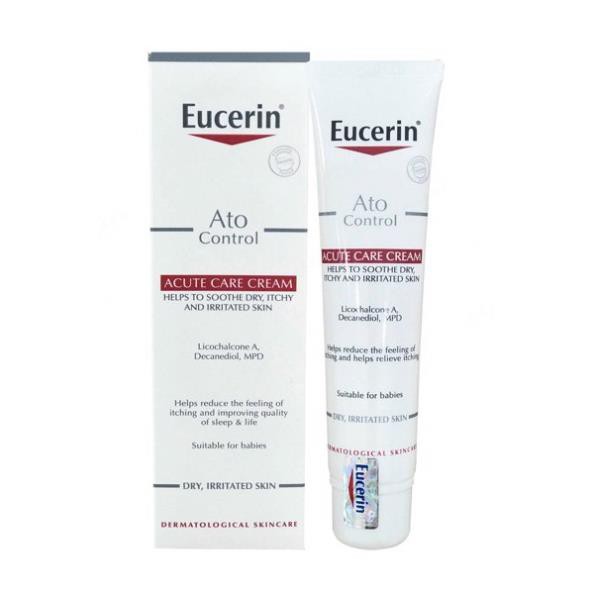 EUCERIN Kem Dưỡng Giảm Ngứa, Đỏ Da Eucerin Ato Control Acute Care 40ml