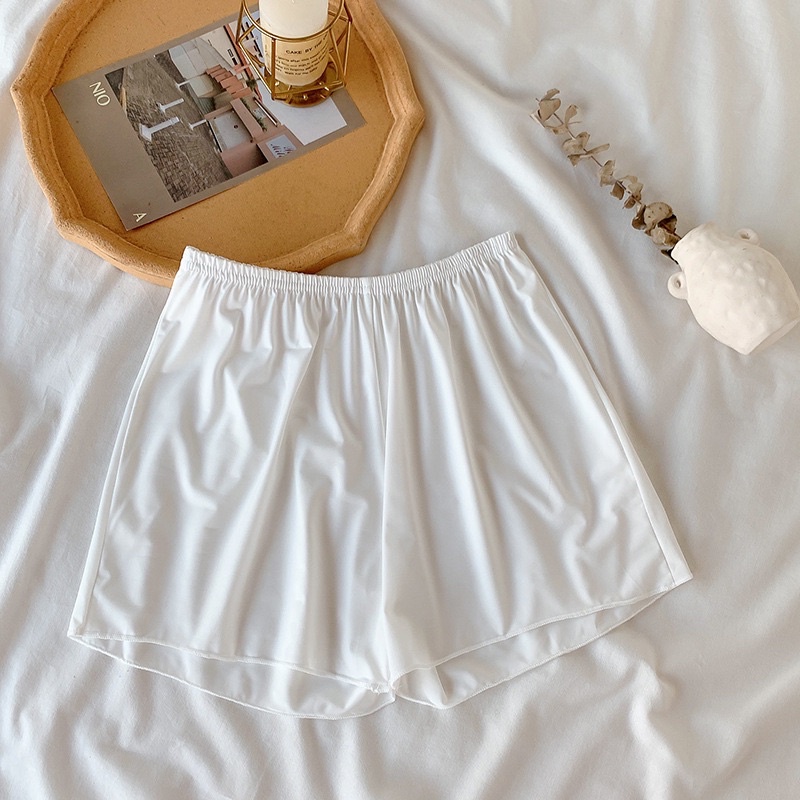 Quần đùi nữ mặc ngủ chất thun co dãn thoải mái, quần sooc nữ mặc nhà, mặc trong váy bigsize từ 38-70kg | BigBuy360 - bigbuy360.vn