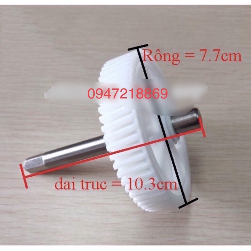 phụ kiện bánh răng máy ép chậm SATVM 07