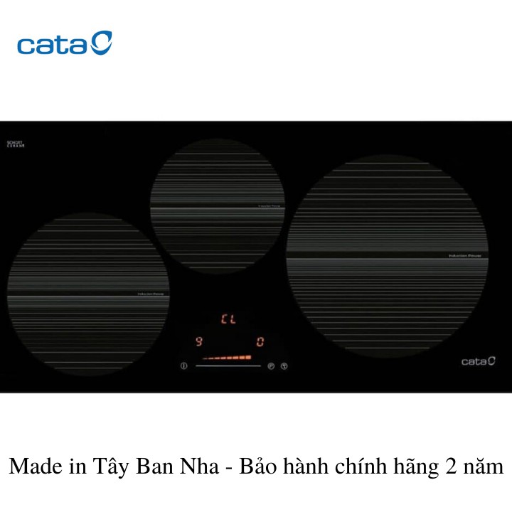 Bếp từ 3 vùng nấu Cata 073DC - nhập khẩu Tây Ban Nha