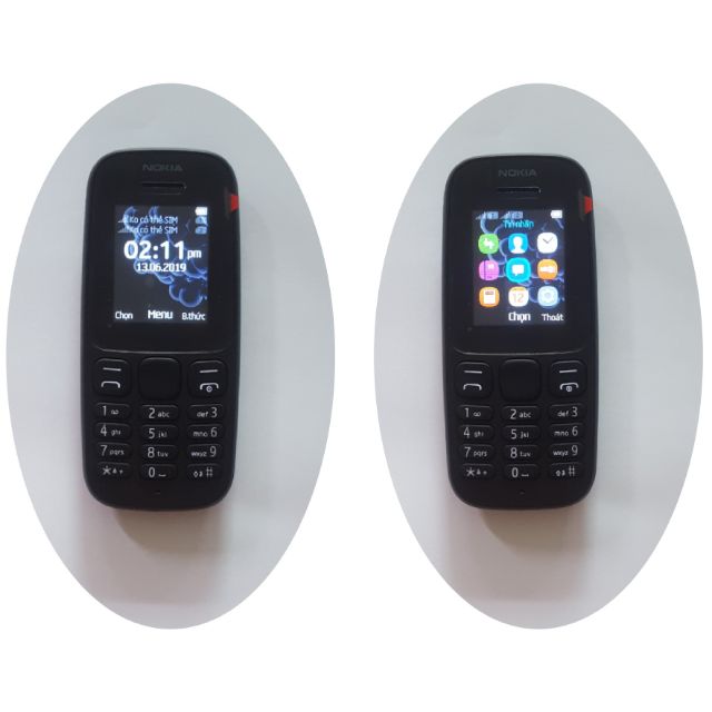 ĐIỆN THOẠI NOKIA 105 - 2017 Hai Sim - Có Pin và sạc