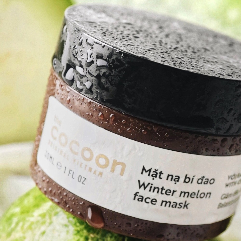 Mặt Nạ Cấp Ẩm Sâu Bí Đao The Cocoon Winter Melon Face Mask