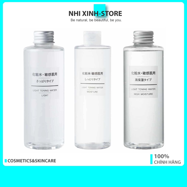 Nước Hoa Hồng Muji Light Toning Water