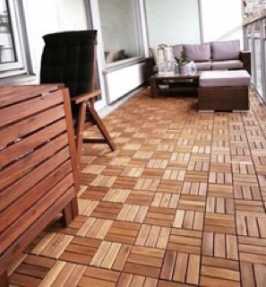 8 miếng lót sàn gỗ 30x30cm