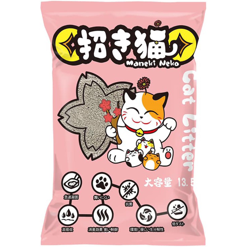 Cát Vệ Sinh Maneki Neko Cho Mèo Hàng Tốt Giá Bình Dân Bao 5 Lit x 2