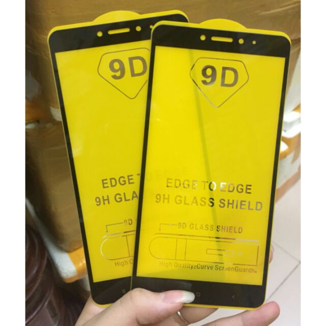 Kính full màn 9D glue Xiaomi Mi max 2 tặng đầy đủ phụ kiện