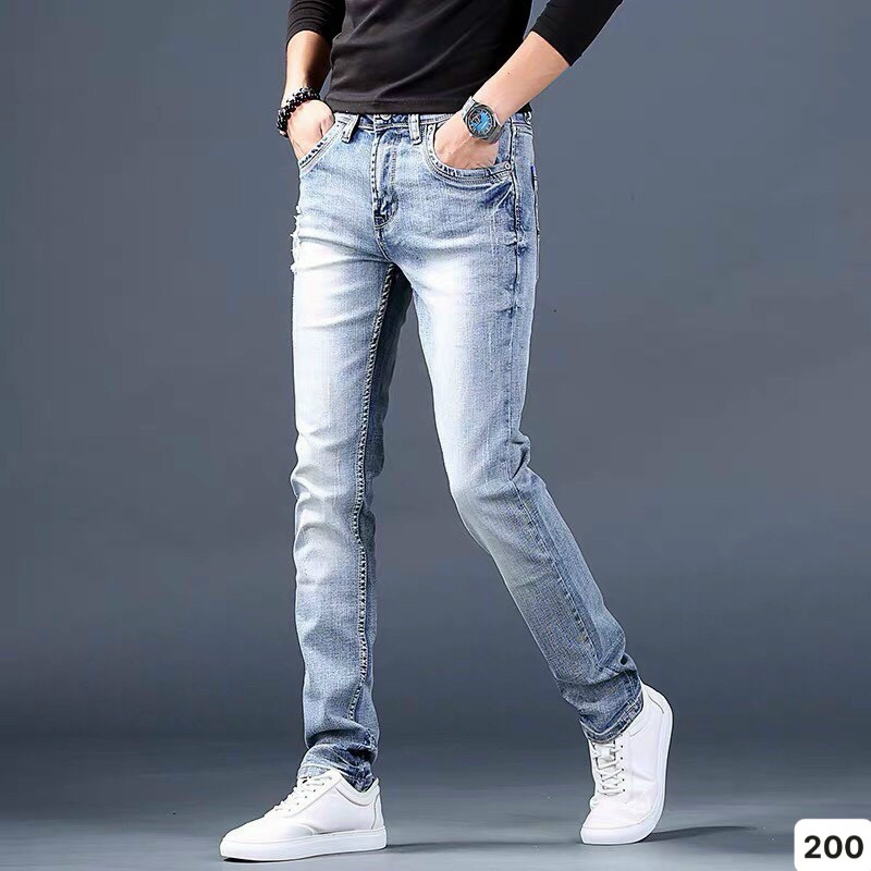 Quần Jean Nam Cao Cấp 💝Freeship💝 Quần Bò Nam, Quần Rin Nam Cao Cấp Co Giãn 4 Chiều HU130 | BigBuy360 - bigbuy360.vn