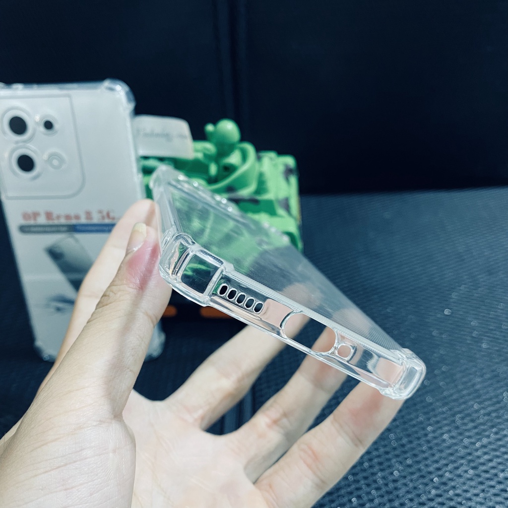 Ốp lưng chống sốc OPPO Reno 8 5G dẻo trong suốt cao cấp bo 4 góc chống va đập bảo vệ camera