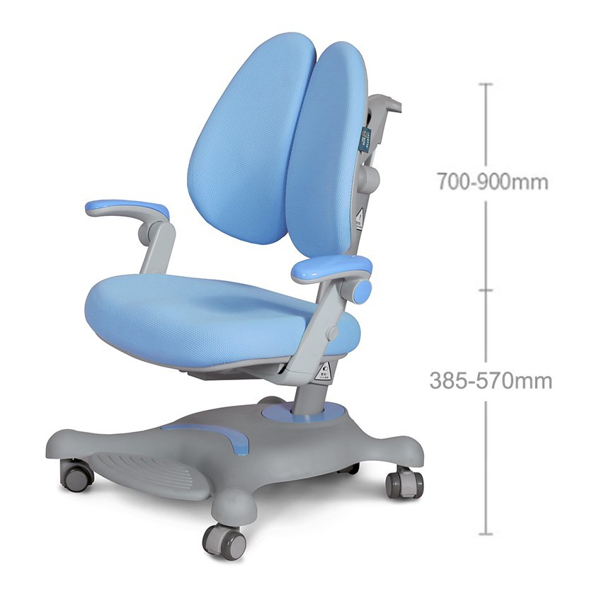 GHẾ HỌC SINH CHỐNG GÙ, CHỐNG CẬN CHO TRẺ EM MÀU XANH CB-806