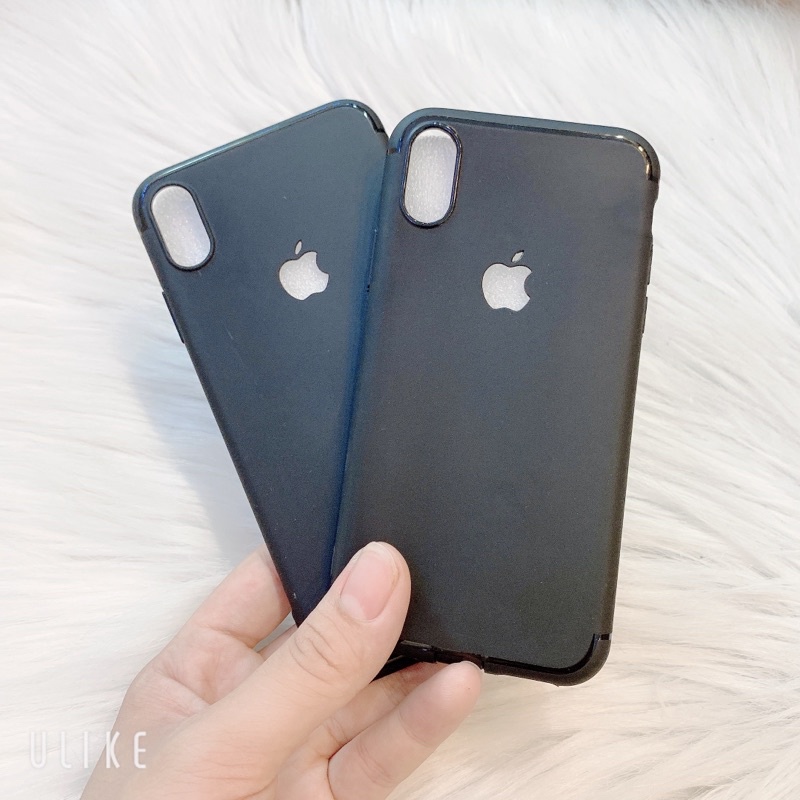 Ốp lưng su đen dẻo iphone 5/6plus/7plus/8plus/ipx/ipxsmax/ip6/6s | BigBuy360 - bigbuy360.vn
