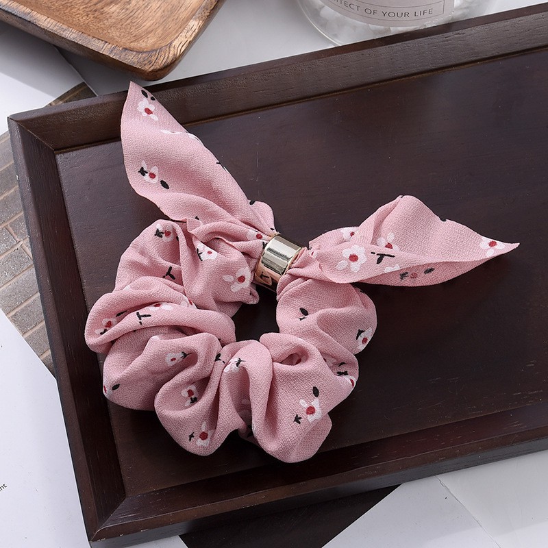 Dây buộc tóc thắt nơ kiểu dáng đơn giản xinh xắn thời trang