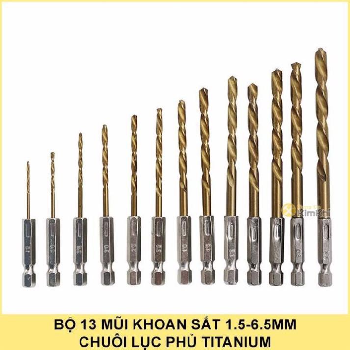 Bộ 13 mũi khoan đa năng