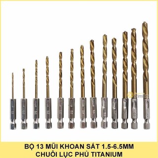 Bộ 13 mũi khoan đa năng