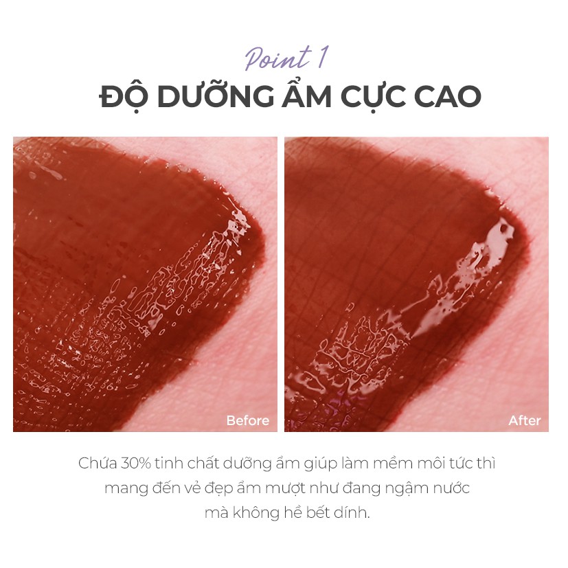 Son Tint Bóng Siêu Lì, Cho Môi Căng Mọng Hàn Quốc Merzy Aurora Dewy Tint 5.5g (DT4, DT5, DT11)