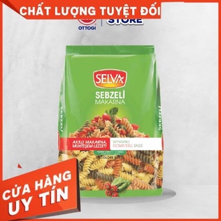Hàng xịn- new - nui xoắn rau củ selva 350g - siêu hot.