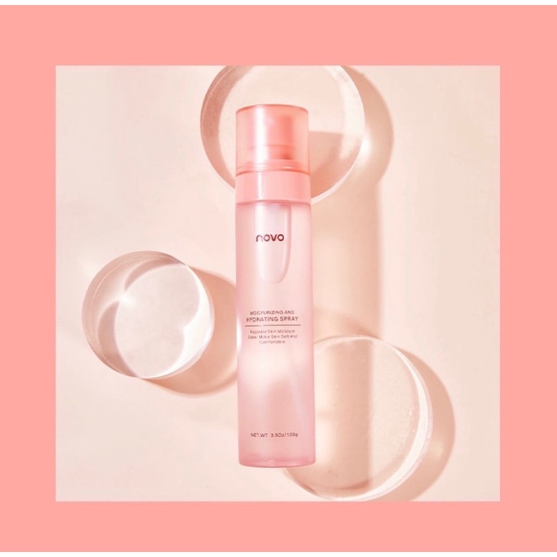 Xịt Khoáng Khoá Makeup Novo