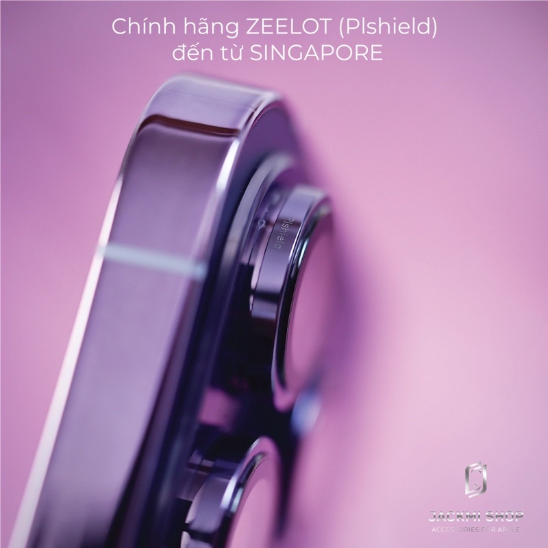 Cường lực camera lens Zeelot Sapphire cho điện thoại ip 14 14 plus 14 pro 14 promax