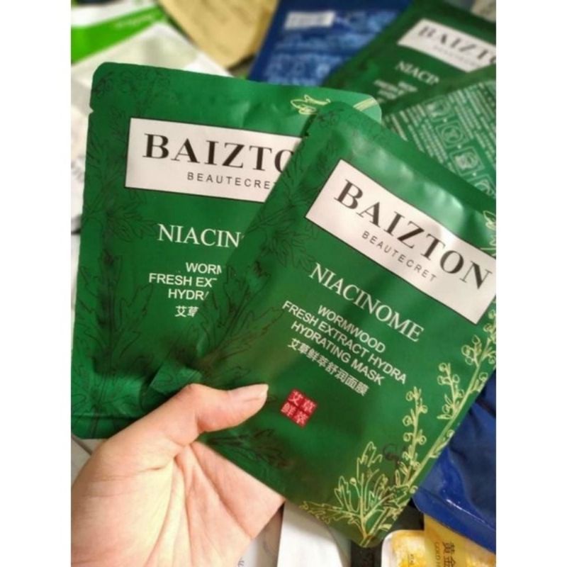 Mặt nạ thảo mộc baizton giảm mụn sáng da