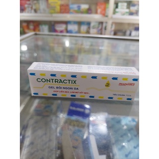 Kem làm mờ sẹo contractix 10g giúp liền sẹo, làm mời sẹo contractubex vn