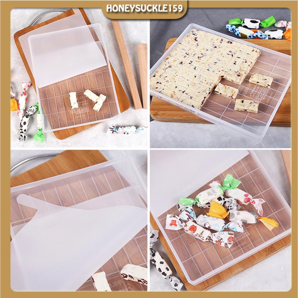 Bộ Khuôn Làm Kẹo Nougat Đế Rời 5 Chi Tiết, 60 ô,112 ô, Giấy Gạo,Dao Cắt Kẹo,Túi Gói Kẹo,Máy Hàn Túi,kẹo marshmallow 500g