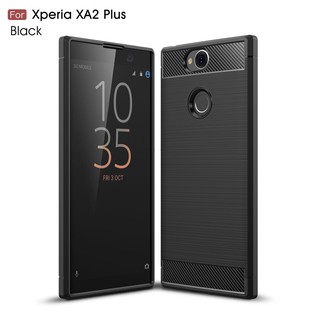 Ốp điện thoại mềm phối sợi carbon dành cho SONY XPERIA XA2 PLUS XA2 ULTRA