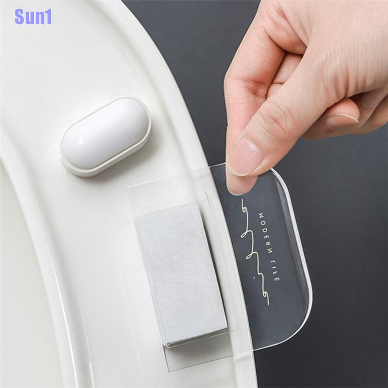 Dụng Cụ Nâng Nắp Bồn Cầu Trong Suốt Không Cần Khoan