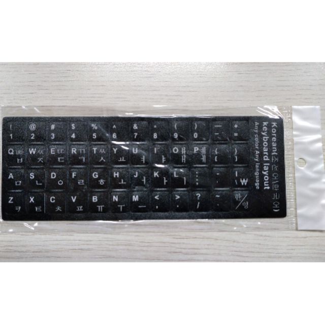 Dán Bàn Phím Tiếng Hàn/Nga/Nhật/Anh