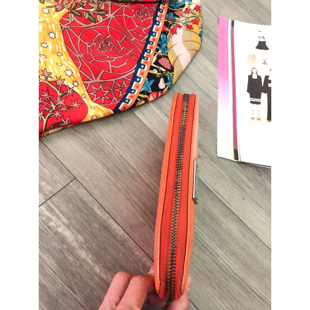 Thanh lý clutch nữ hiệu Ralph Lauren của Mỹ da thật