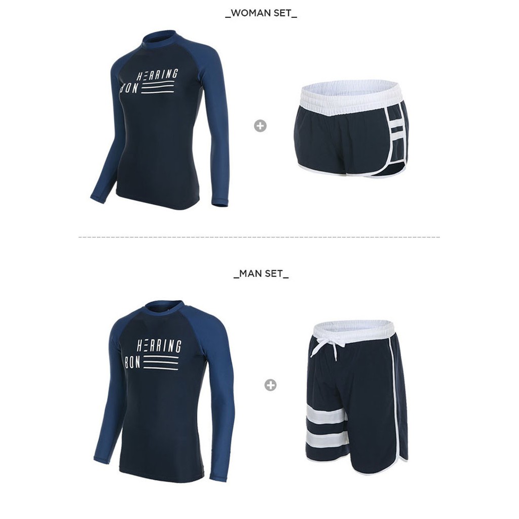 Đồ bơi nữ tay dài quần đùi-1 | BigBuy360 - bigbuy360.vn