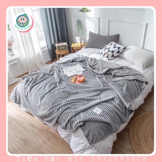 Chăn tăm xuân hè lông tuyết muji xuất nhật mềm mịn