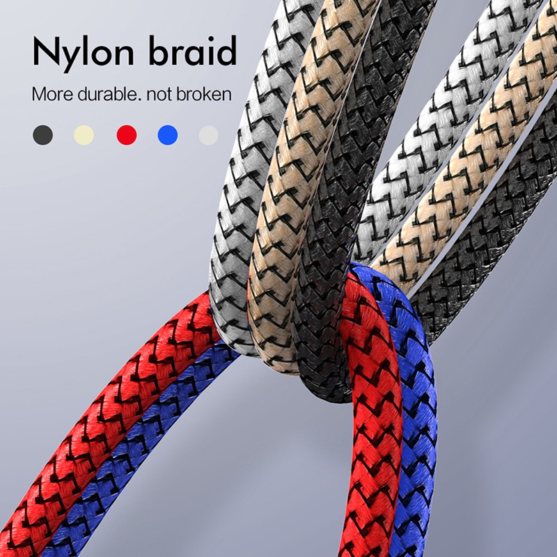 Cáp sạc nhanh đầu nam châm thích hợp cho dòng Iphone / Android / Type C