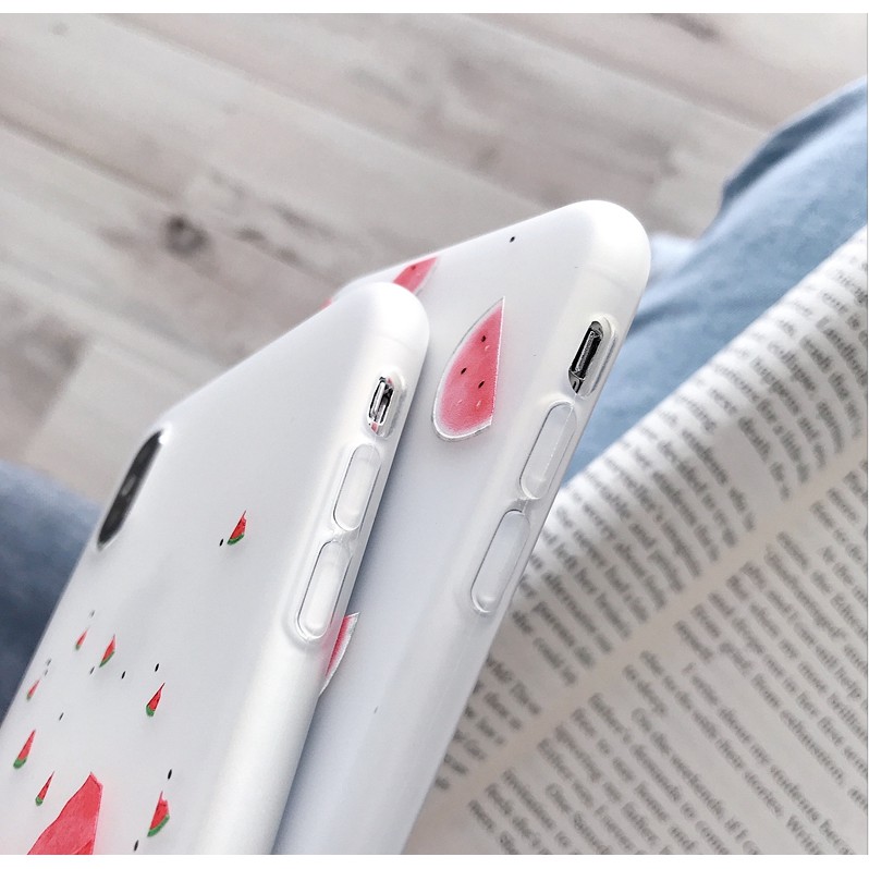 Ốp dưa hấu siêu dễ thương cho iPhone 6 đến 11 pro max - a41b