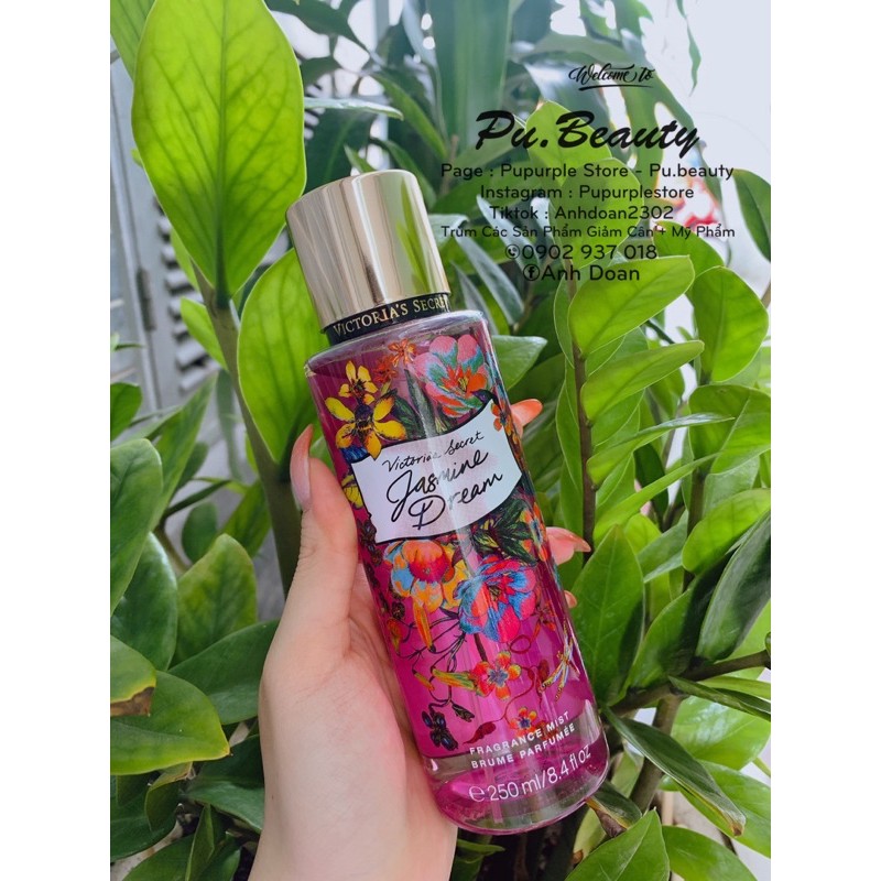 Xịt thơm body Victoria 250ml