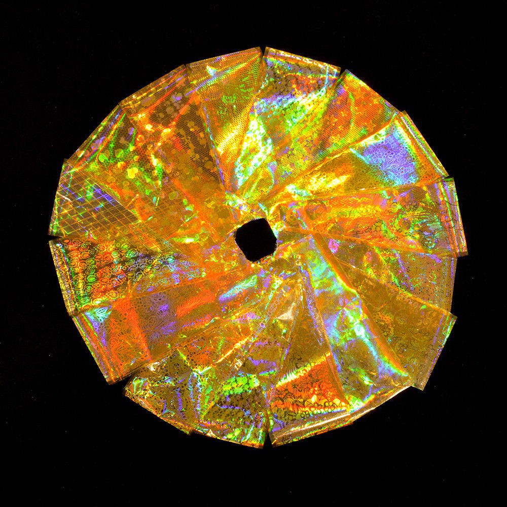 16 Miếng dán móng tay ánh màu lấp lánh độc đáo