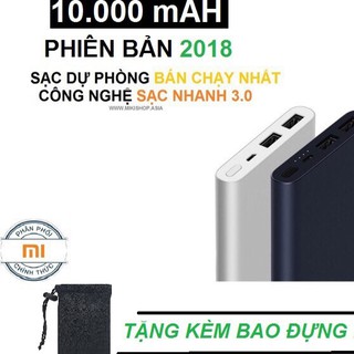 {Chính Hãng} Sạc Dự Phòng Xiaomi Gen 2 - 10.000 mAh