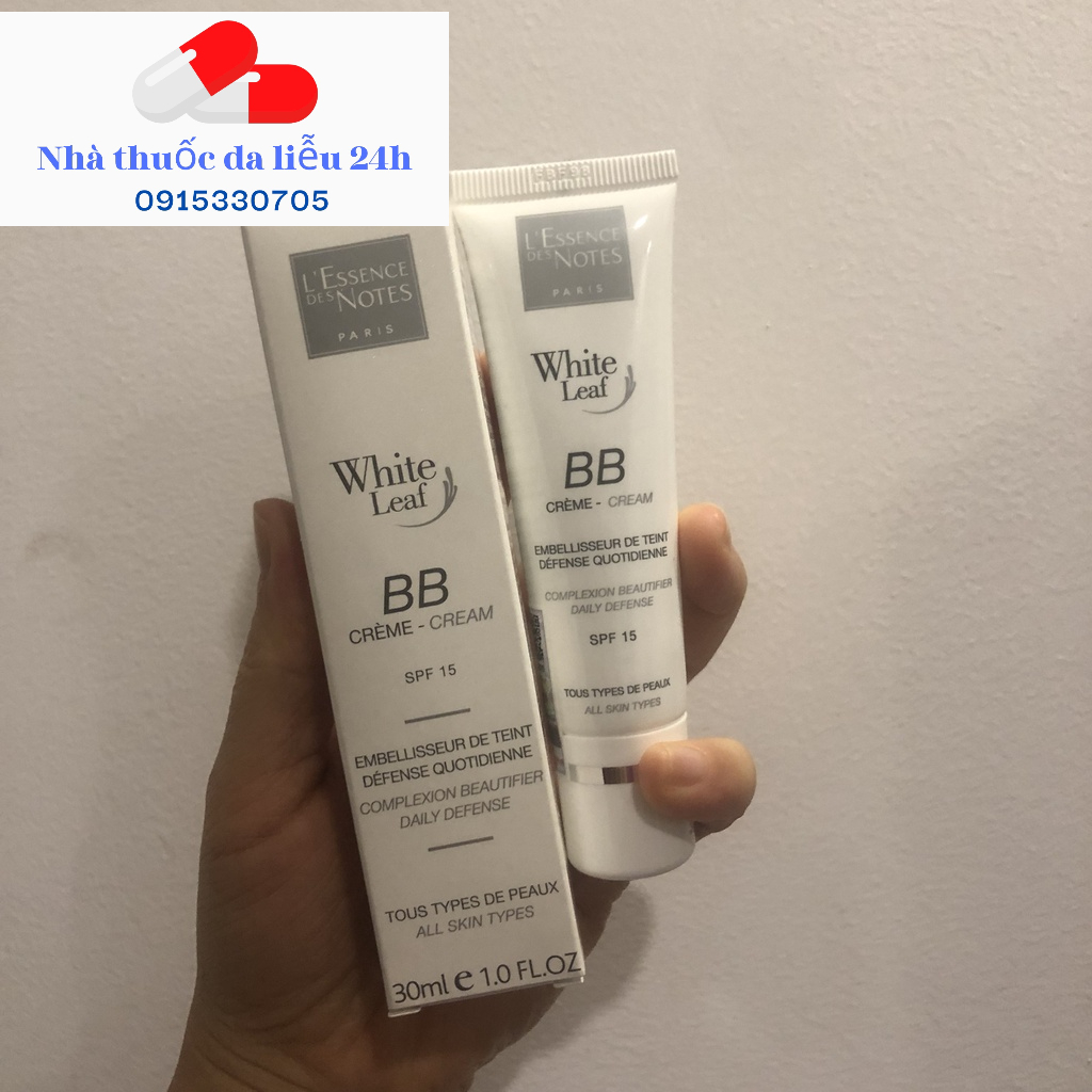 Kem nền che khuyết điểm, đồng đều màu da, dưỡng ẩm và bảo vệ da SPF 30 PA+++ White Leaf BB Creme