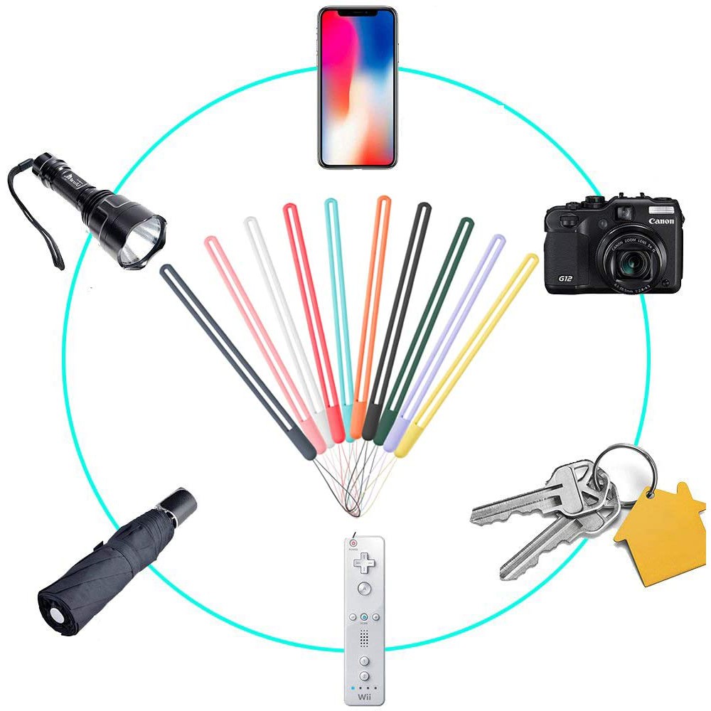Dây Buộc Sgalas Bằng Silicon Đeo Cổ Tay Treo USB Thẻ ID Móc Khóa Cho Camera Điện Thoại | BigBuy360 - bigbuy360.vn