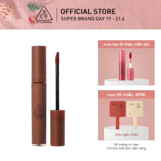 Son Kem Lì 3CE Mịn Màng Như Nhung 3CE Velvet Lip Tint 4g | Official Store Lip Make up Cosmetic giá chỉ còn <strong class="price">21.900.000.000đ</strong>