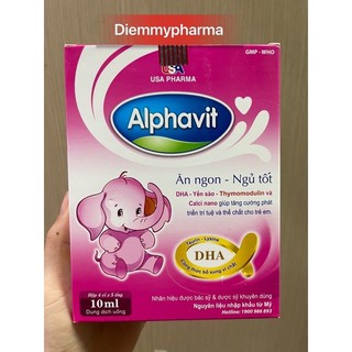 Alphavit ăn ngon -ngủ tốt hỗ trợ quá trình phát triển ở trẻ nhỏ