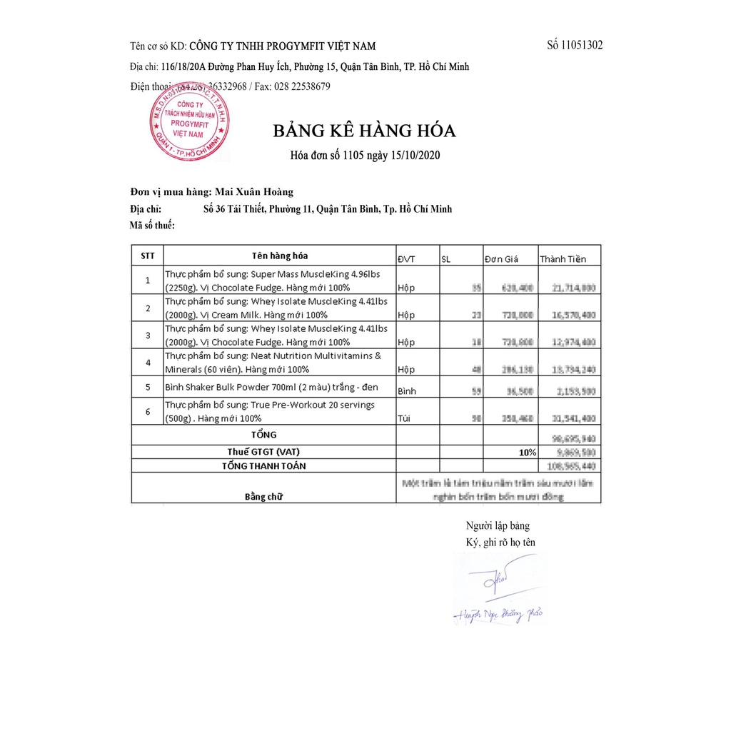 WHEY ISOLATE 2kg - Sữa Tăng Cơ Hấp Thu Nhanh MuscleKing  + Tặng Shaker