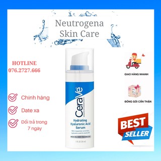 Tinh Chất Cấp Nước CeraVe Hydrating Hyaluronic Acid Serum (30ml)