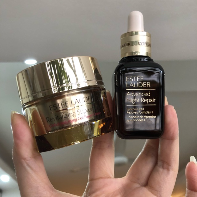 Combo kem dưỡng và serum estee lauder 50ml