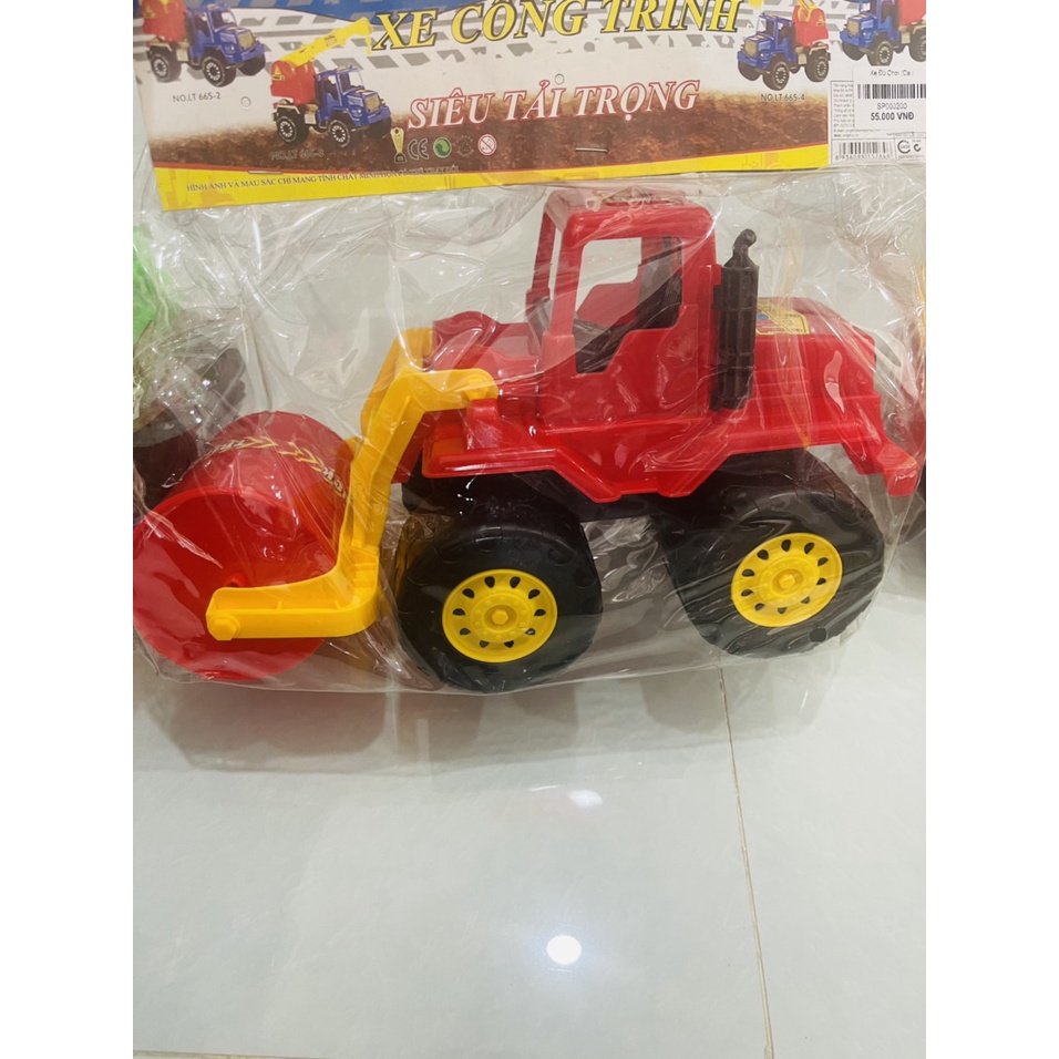 Xe Mô Hình Ô Tô Cho Bé Nhiều Mẫu Đa Dạng Công Trình , Xe Cẩu , Xe Ben Ngẫu Nhiên -tytytoys88