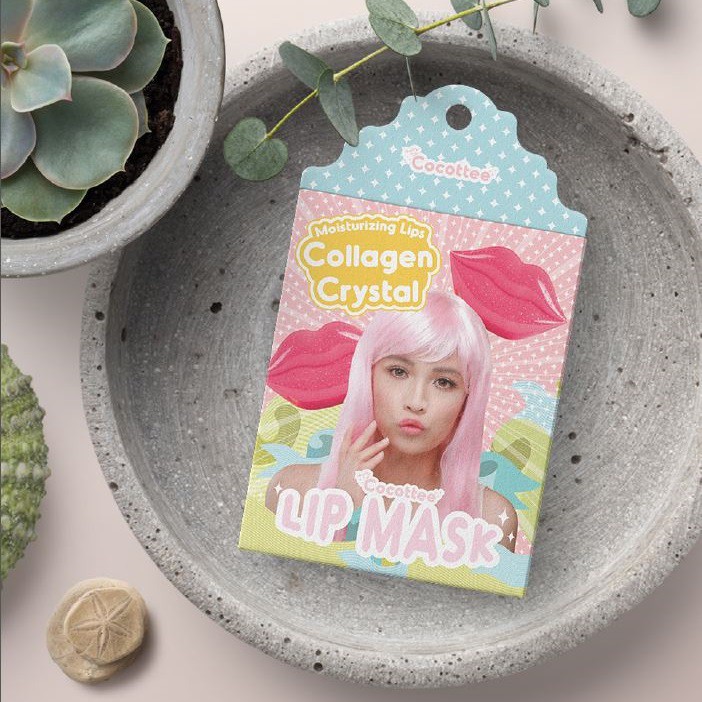 (hàng Mới Về) 1 Mặt Nạ Môi Dưỡng Ẩm Bpom | BigBuy360 - bigbuy360.vn