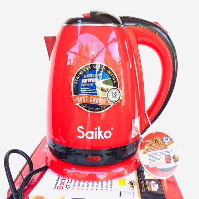 Ấm siêu tốc Saiko model KT-2178s