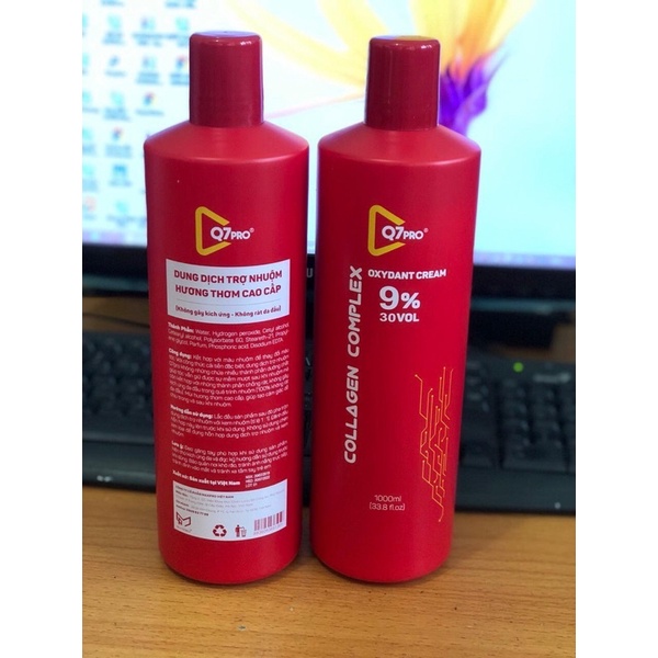 Oxy Trợ Nhuộm Hương thơm khônh rát Q7 pro 1000ml